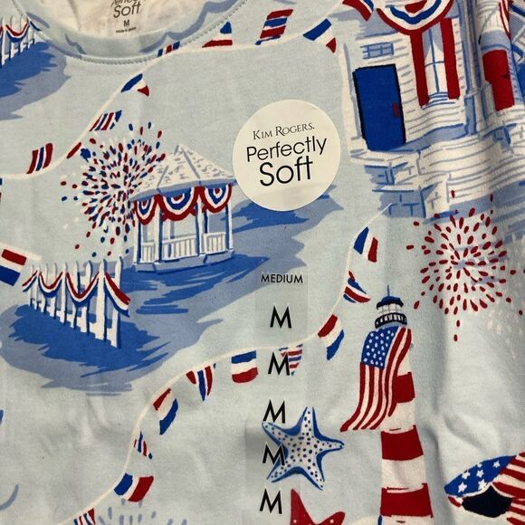 KIM ROGERS SHORT SLEEVE T-SHIRT / M / NWT - Picture 3 of 6